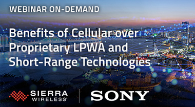Discover the Benefits of Cellular over Proprietary LPWA or Short-Range Technologies
